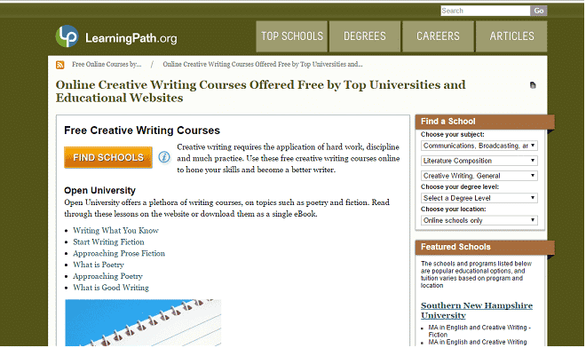 Online Writing Courses-英文寫作