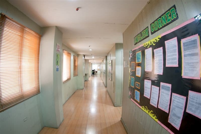 CDU語言學校-教室走廊